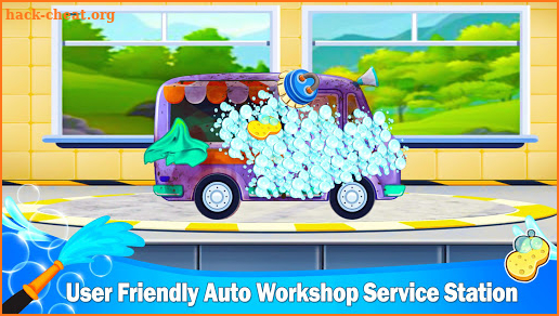 Kids Car Wash Garage: Cleaning Games for kids screenshot