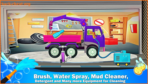 Kids Car Wash Garage: Cleaning Games for kids screenshot
