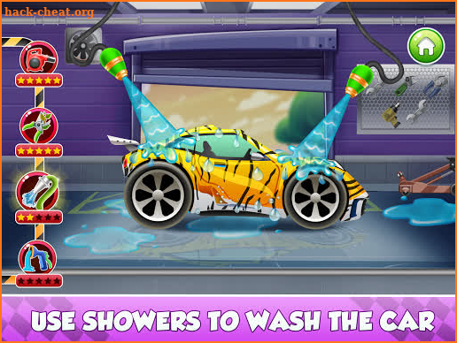 Kids Car Wash Salon And Service Garage screenshot