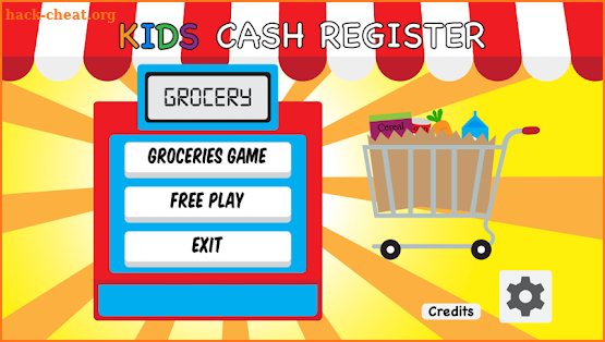 Kids Cash Register Grocery screenshot