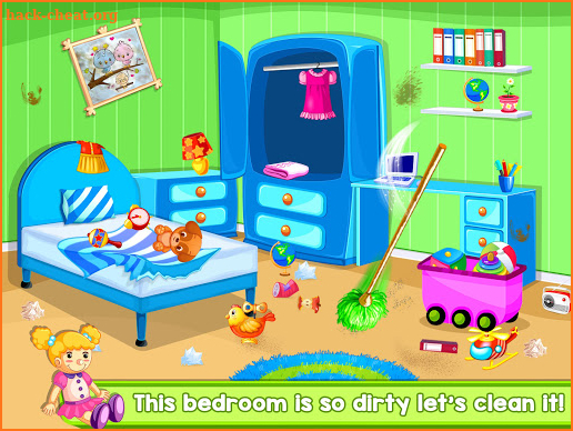 Kids Cleaning Games - My House Cleanup screenshot
