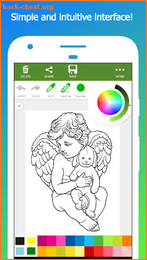 Kids Coloring Book 2019 : Little Angels screenshot