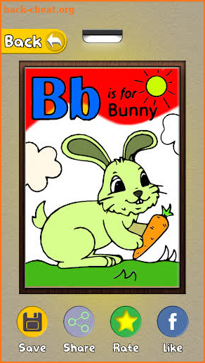 Kids Coloring Book: Alphabet Animals screenshot