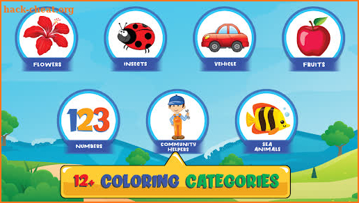 Kids Coloring Book Color Learn screenshot