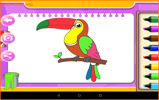 Kids Coloring Book: Learn Kids How to Paint & Draw screenshot