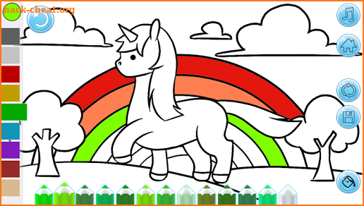Kids Coloring Book - Paint, Draw & Coloring Game screenshot