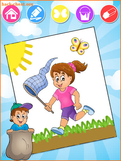 Kids Coloring Pages 1 screenshot