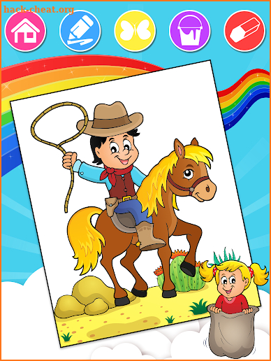 Kids Coloring Pages 2 screenshot