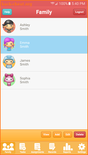 Kids Commission Free: Reward System App for Family screenshot