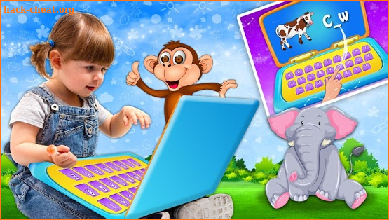 Kids Computer - Alphabet, Number, Animals Game screenshot