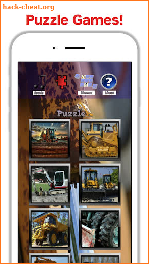 Kids Construction Truck Games screenshot