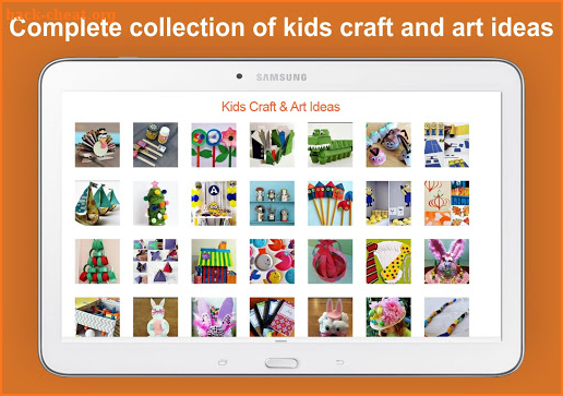 Kids Craft and Art Ideas Offline screenshot