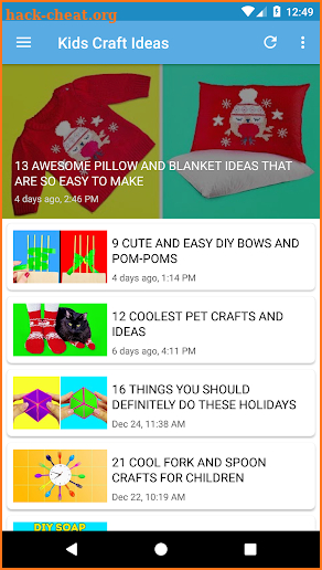 Kids Craft Ideas screenshot