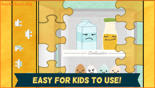Kids Cute and Fun Food Puzzles screenshot