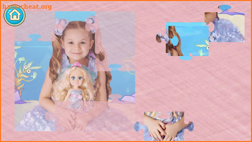 Kids Diana Show Game Puzzle screenshot
