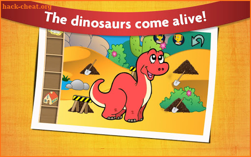 Kids Dino Adventure Game - Free Game for Children screenshot