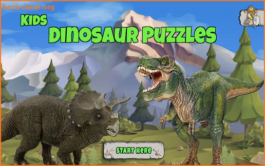 Kids Dinosaur Puzzles screenshot