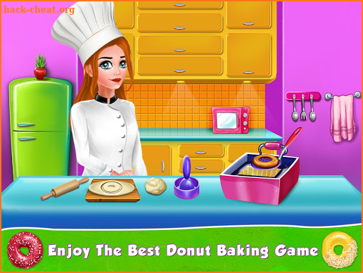Kids Donut Bakery Food Maker Game screenshot