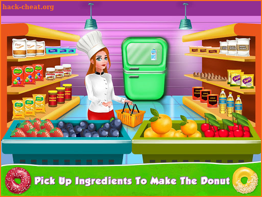 Kids Donut Bakery Food Maker Game screenshot