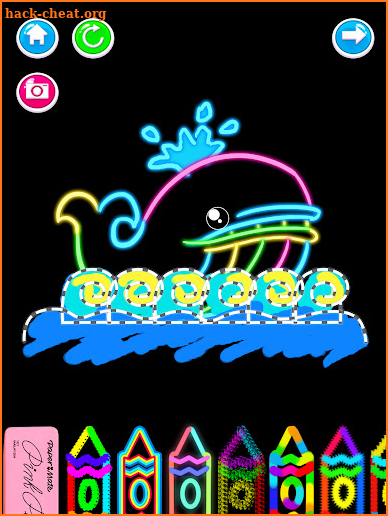 Kids Doodle Coloring Art Games screenshot