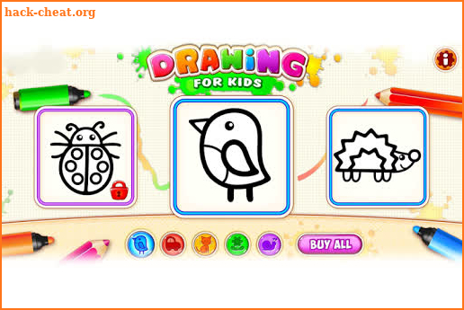 Kids Drawing and Coloring screenshot
