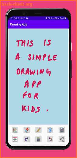 Kids Drawing App screenshot