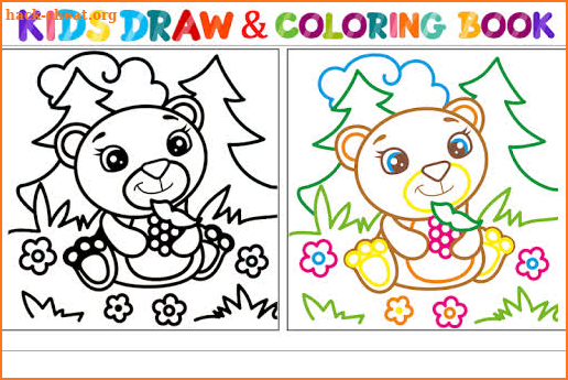 Kids Drawing Book & Coloring Book screenshot