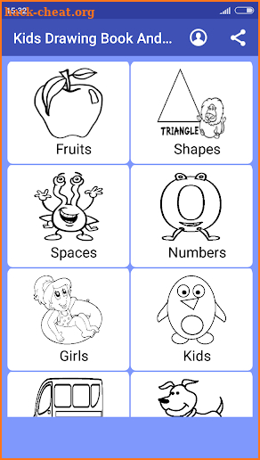 Kids Drawing Book Android screenshot