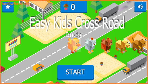Kids Easy Crossy Road screenshot