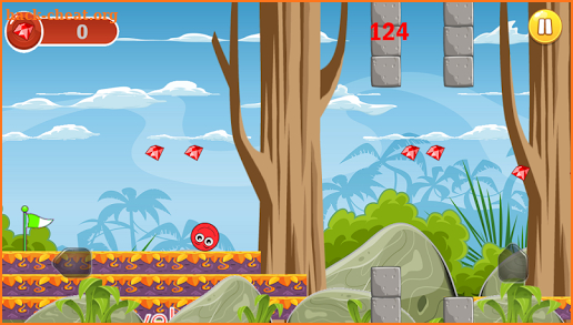 Kids Easy - Running Red Ball screenshot