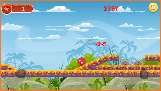 Kids Easy - Running Red Ball screenshot