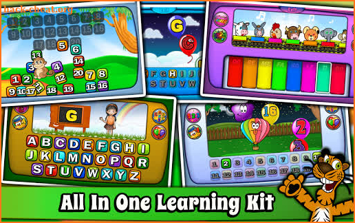 Kids Educational Games Laptop screenshot