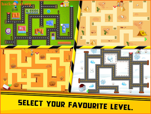 Kids Educational Maze Puzzle - Road Draw screenshot
