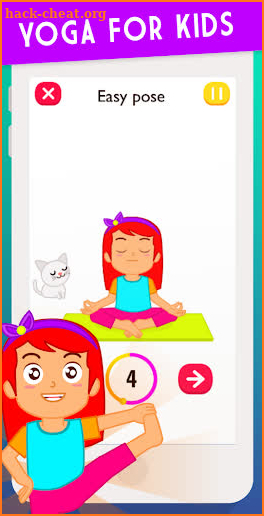 Kids Exercise: Warm up & Yoga for Kids screenshot