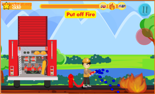 Kids Fire Fighters Training & Rescue Game screenshot