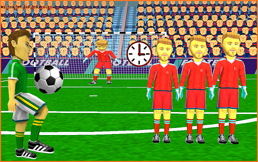 Kids Football Strike Soccer Free Kick Shootout screenshot