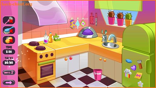 Kids Game: Baby Doll House Cleaning screenshot