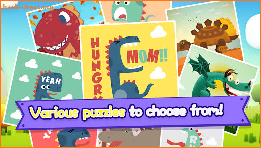 Kids Game: Dinosaur jigsaw-Jurassic World Paradise screenshot