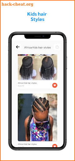 Kids hairstyles for girls screenshot
