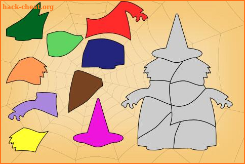 Kids Halloween Shape Puzzles screenshot