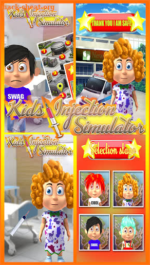 Kids injection Simulator - Injection Doctor Game screenshot