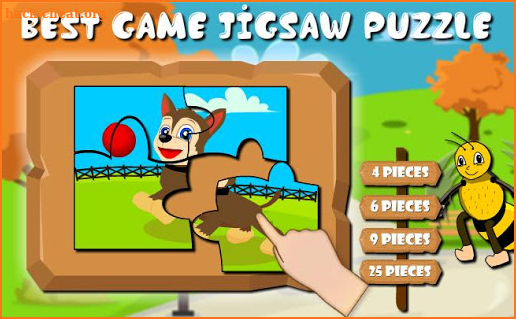 Kids Jigsaw Puzzle Animals  : Paw Little Bee screenshot