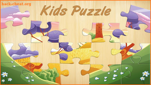 Kids Jigsaw Puzzle - Wooden Theme screenshot