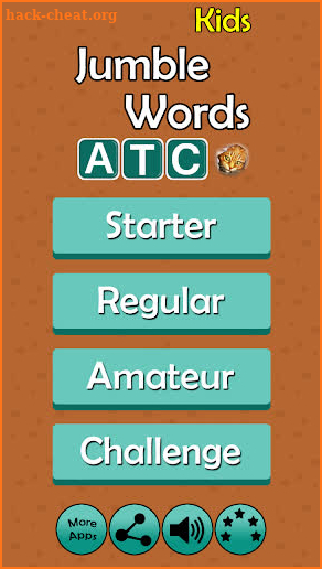 Kids Jumble Words Game for kids spelling learning. screenshot