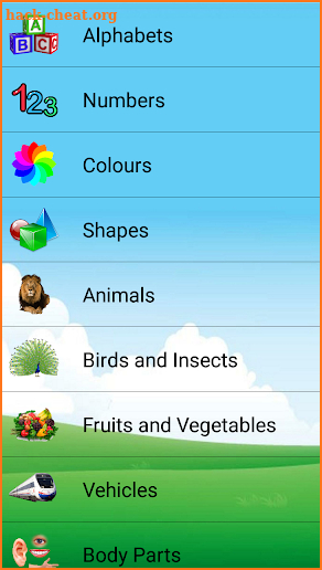 Kids Knowledge Test - Nursery screenshot