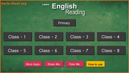 Kids Learn English Reading screenshot