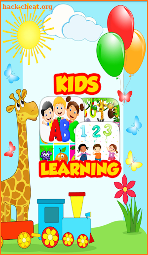 Kids Learning - ABC,123, Animals, Shapes, Fruits screenshot