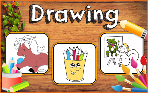 Kids Learning - Drawing, Coloring, Painting (Free) screenshot