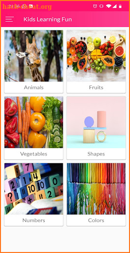 Kids Learning Fun -  Kids Learn Colors and Shapes screenshot