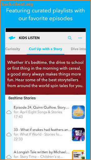 Kids Listen: Podcasts for kids screenshot